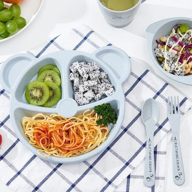 Baby Bowl Spoon Fork Sets Feed - Baby Food Menu 评论和价格