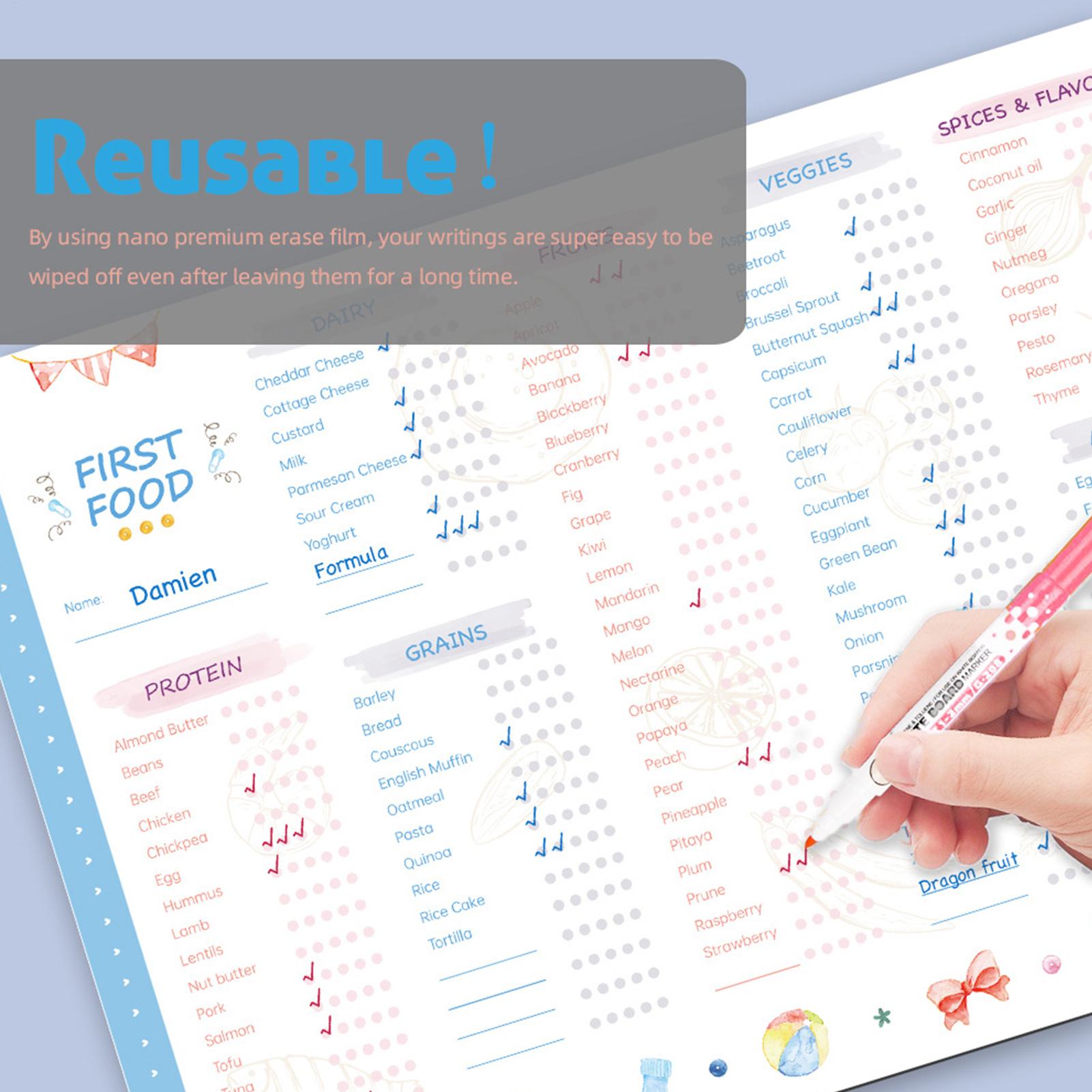 Baby First Foods Checklist Mag - Baby Food Menu 评论和价格