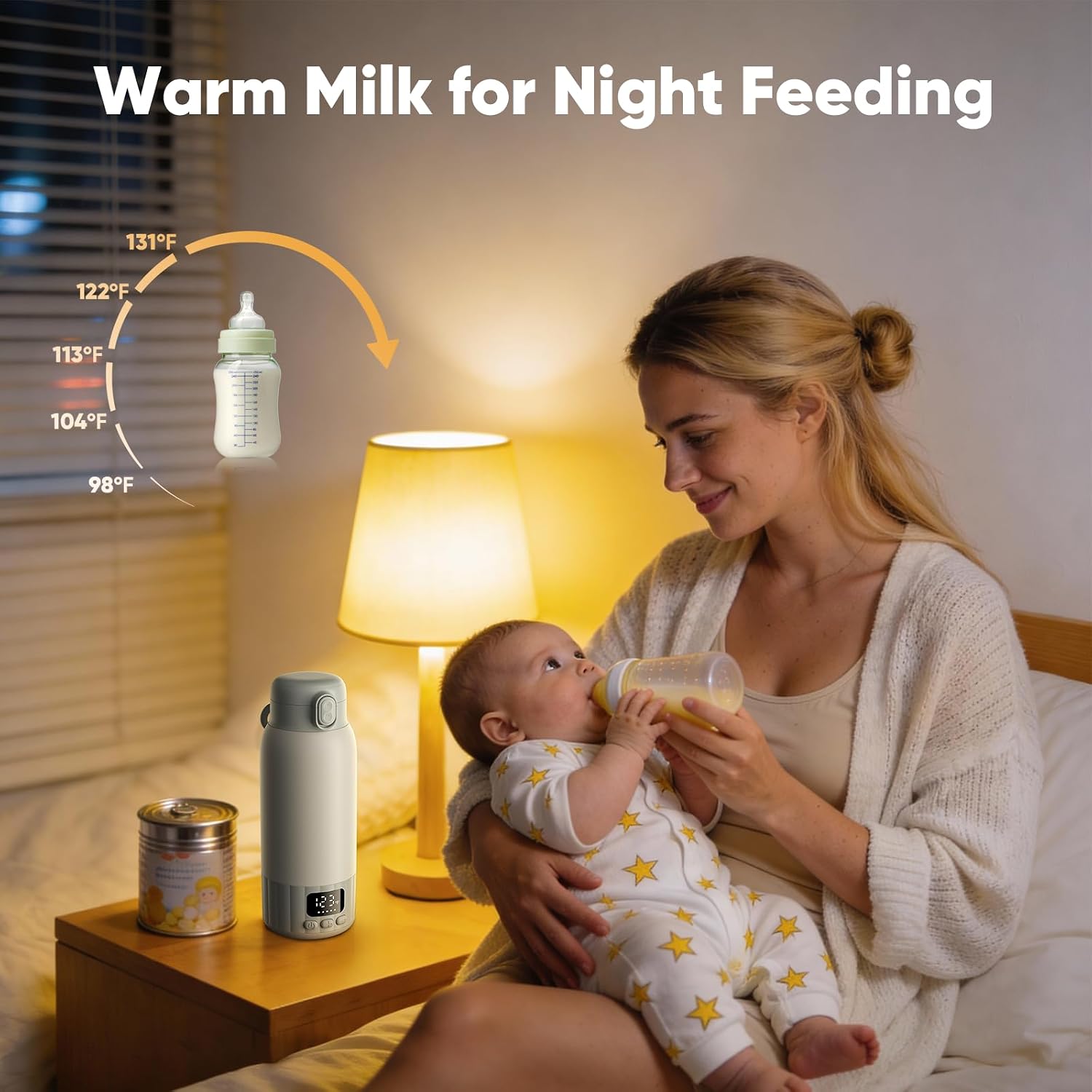Portable Bottle Warmer, 17oz L - Baby Food Warmer 评论和价格