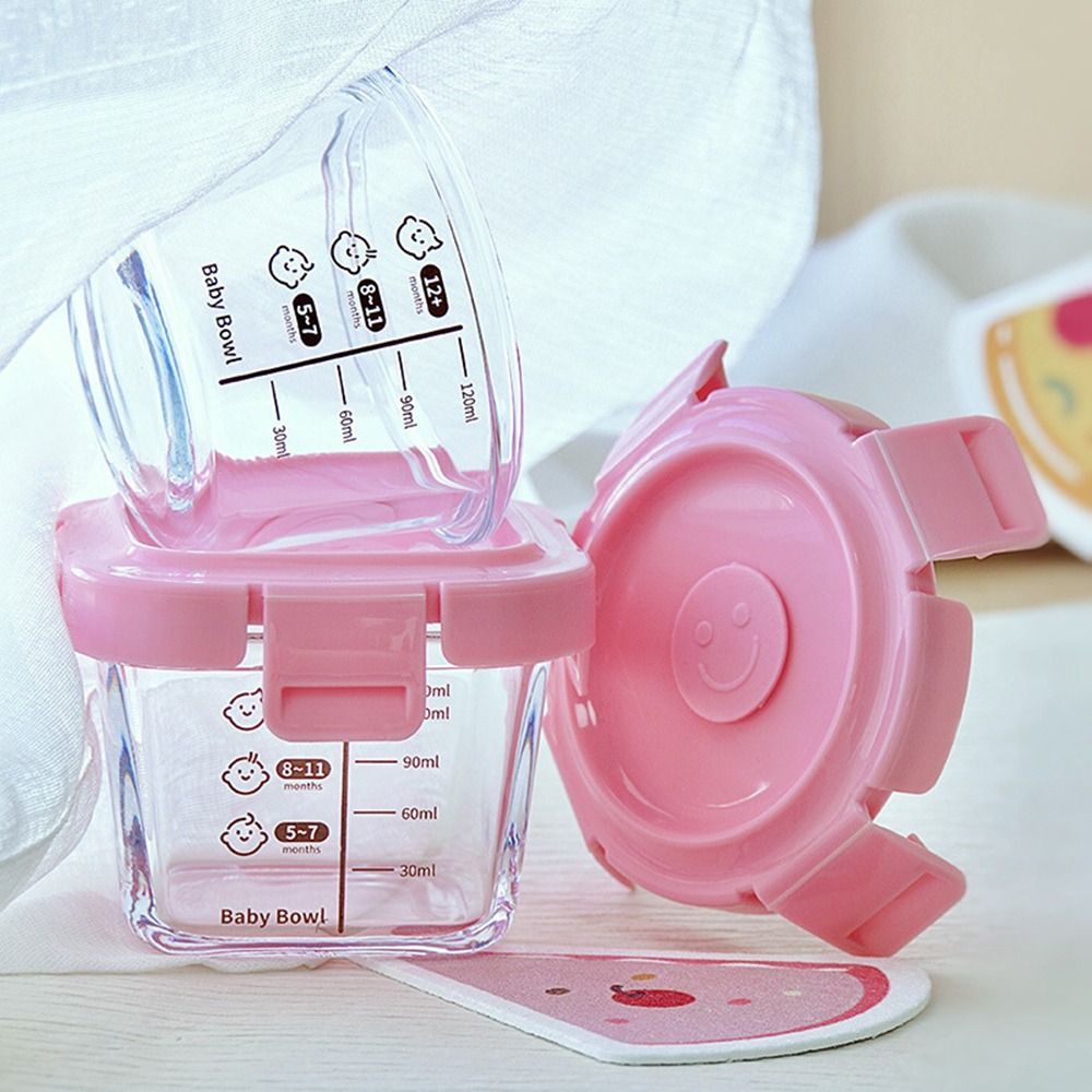 Glass Food Storage Box New 170 - Baby Food Jars With Lids 评论和价格