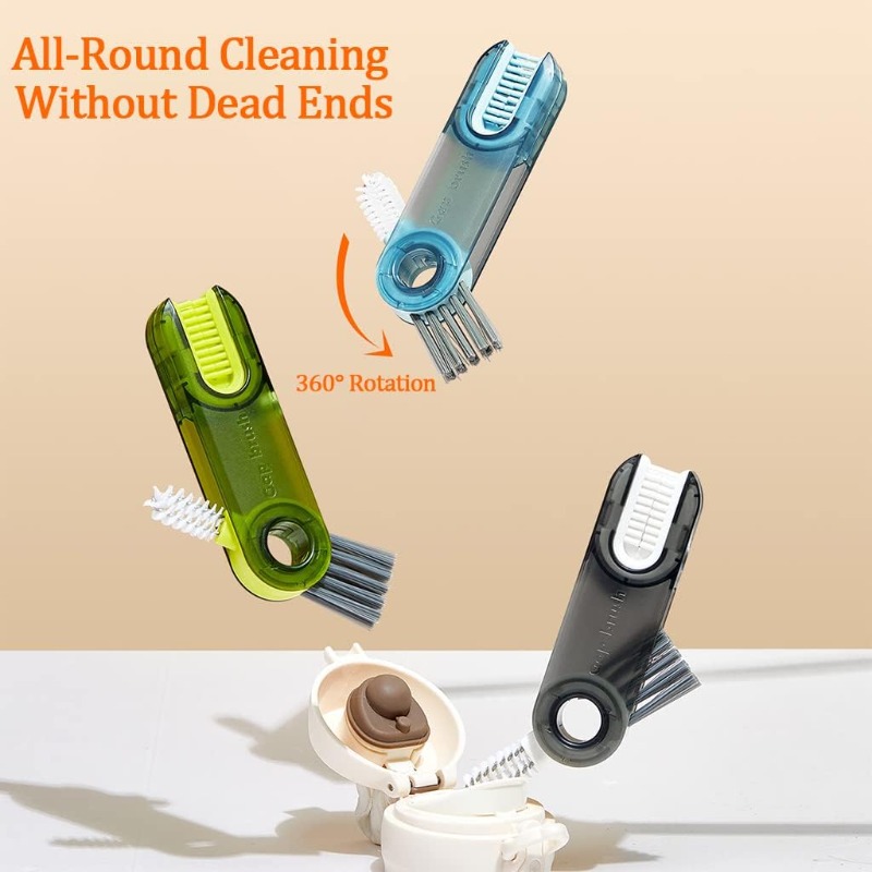 3Pcs 3 in 1 Mini Cup Lid Clean - Baby Food Jars With Lids 评论和价格
