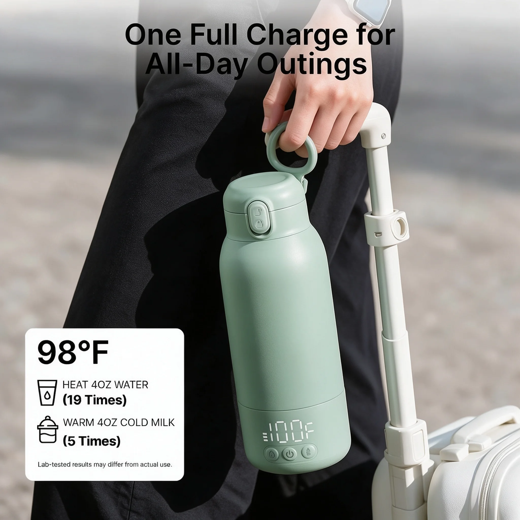 Portable Bottle Warmer for Tra - Baby Food Warmer 评论和价格