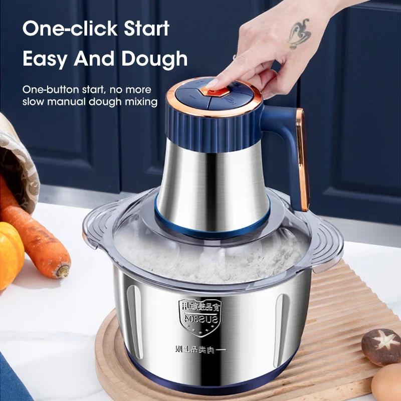 5L Electric Meat Grinders 304  - Baby Food Vegetables 评论和价格