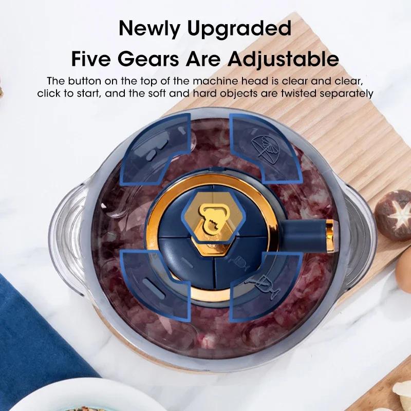 5L Electric Meat Grinders 304  - Baby Food Vegetables 评论和价格